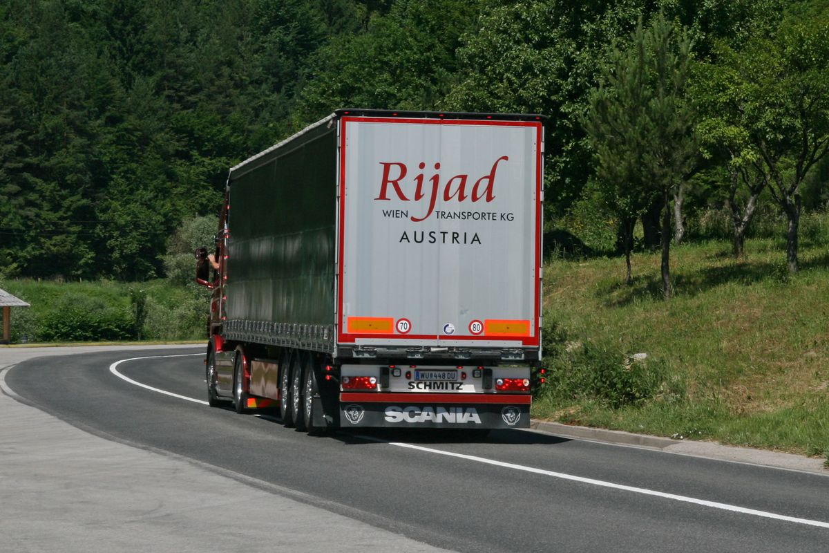 LKW der Rijad Transport KG