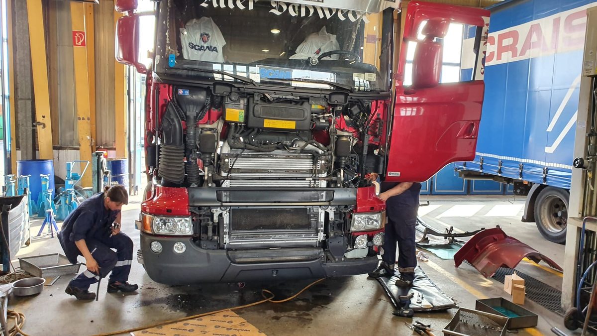 LKW der Rijad Transport KG